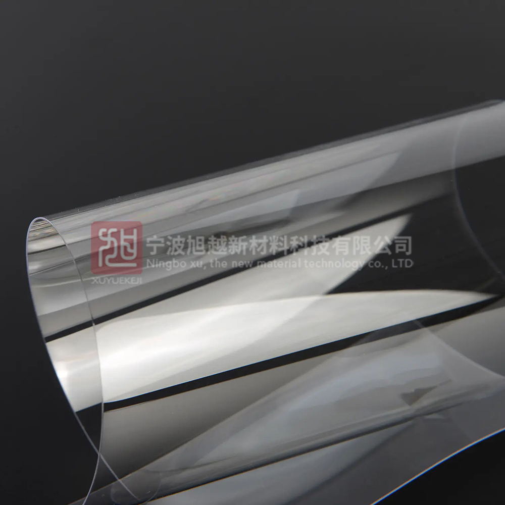 PET transparent halogen -free flame retardant mother particles